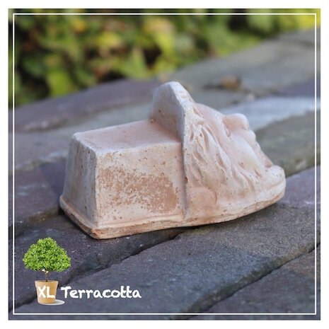 plantenpot voetjes-terracotta-leeuwenhoofd